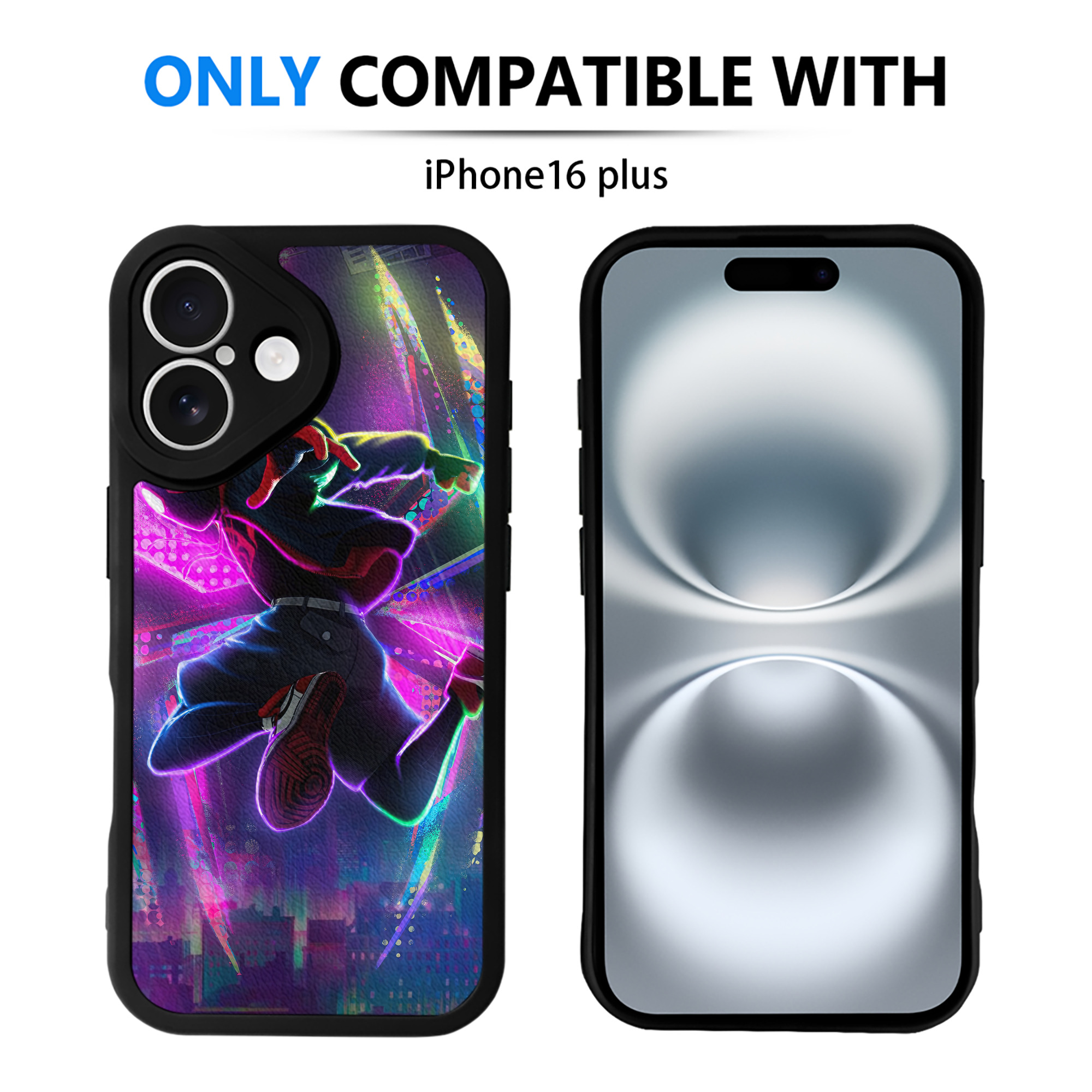 Spider Man スパイダーマン 【iPhone 16シリーズ対応】シリコンスマホケース（レザー調） 材質：シリコン